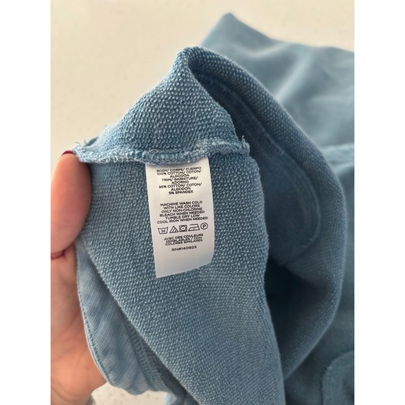 Lou & Gray Sweatshirt Dress Womens Medium Long Sleeve Pockets Comfort Travel - Picture 4 of 4